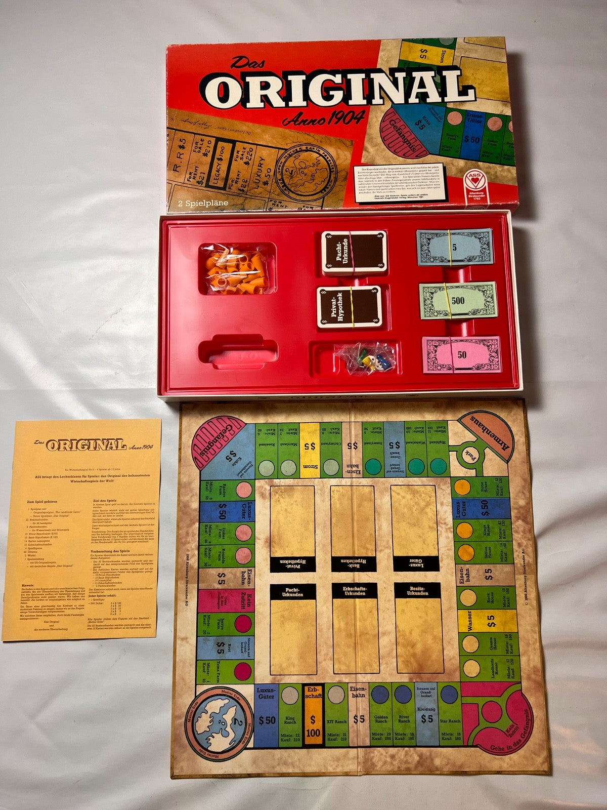 Das Original Anno 1904 Brettspiel ASS  Vollständig - Ansicht 2