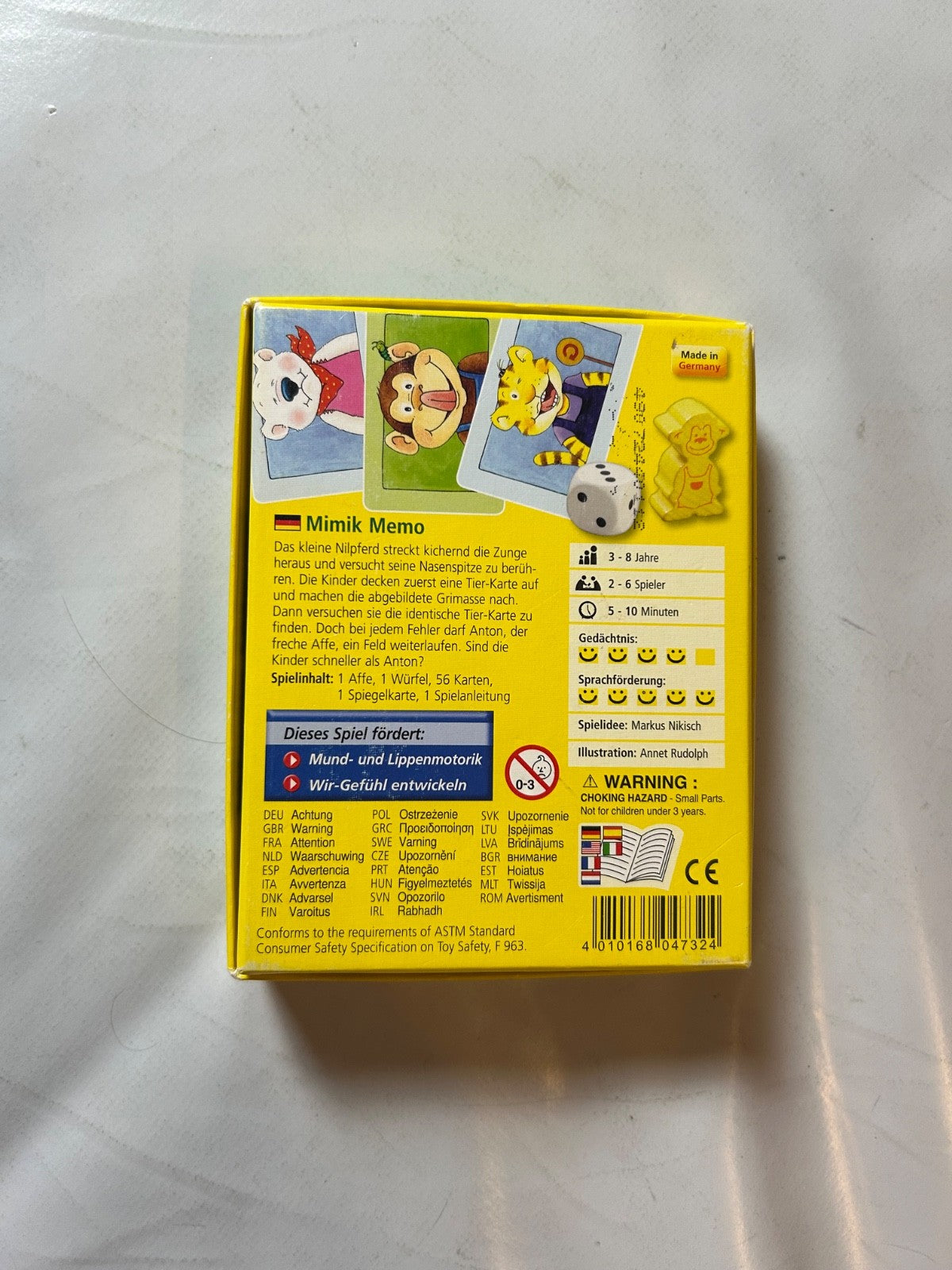 MimikMemo  das Kartenspiel  Haba  Vollständig - Ansicht 8