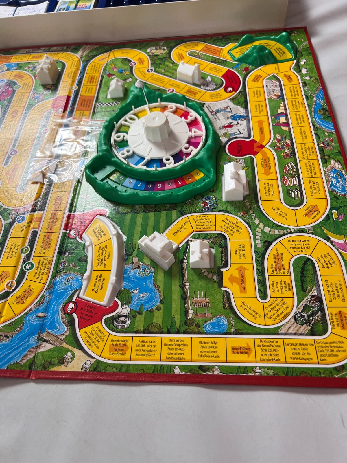 MB Spiele, Spiel des Lebens, 100 Jahre Edition, Vintage 1992, vollständig - Ansicht 5