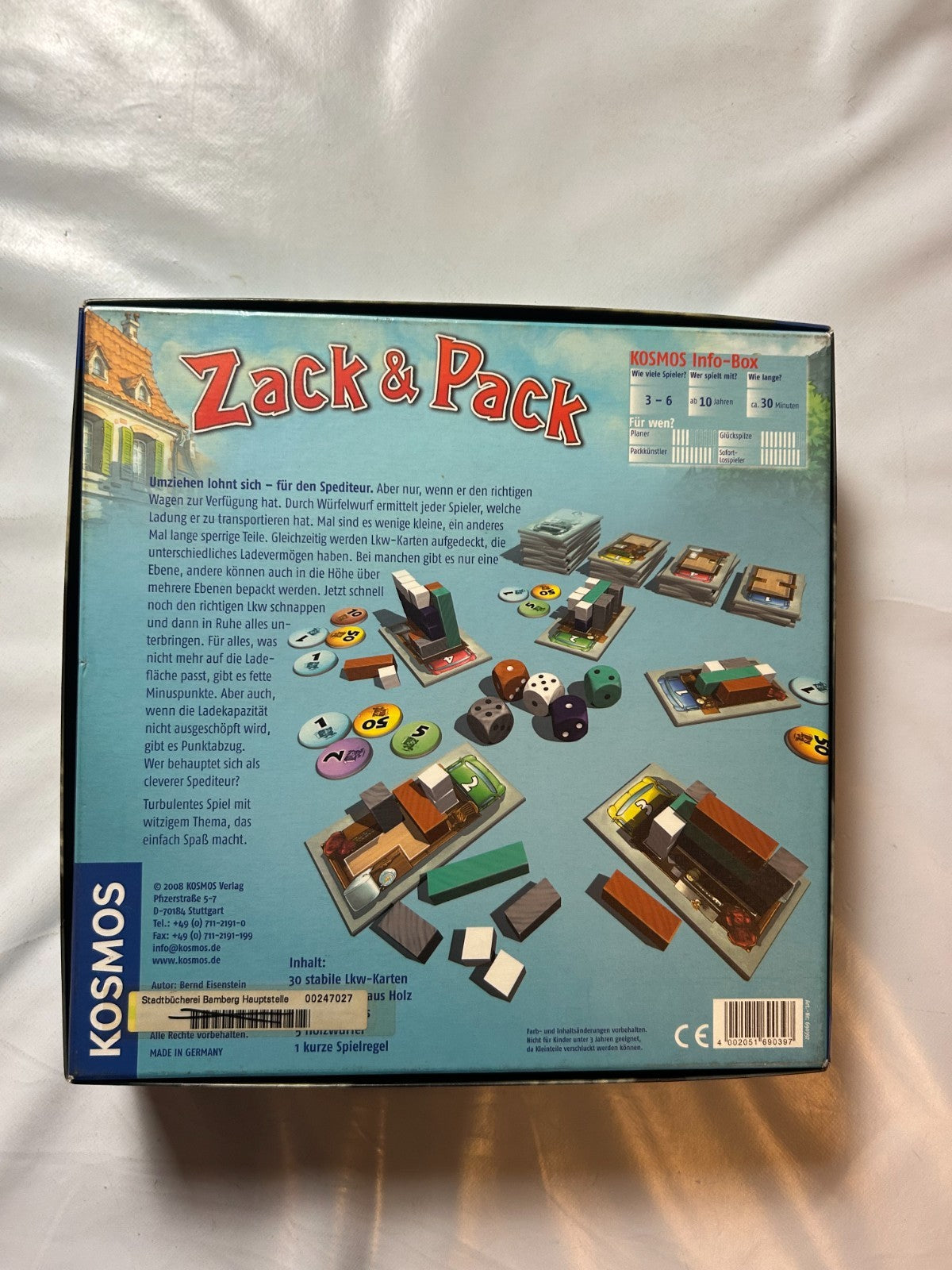 Detailfoto 8 – SKU A12261 – Gesellschaftsspiel gebraucht bei Brettspielimperium