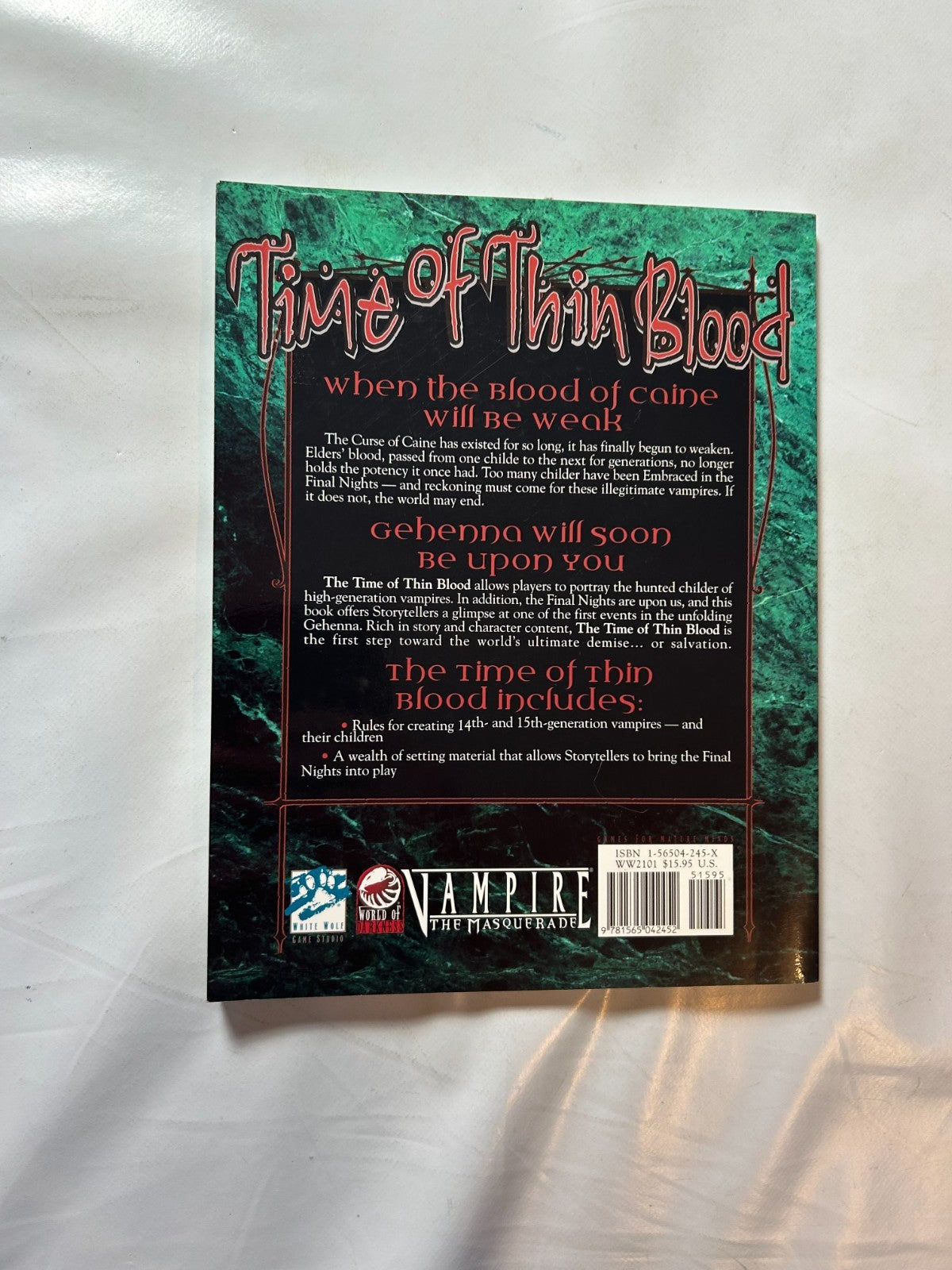 Detailfoto 7 – SKU A12810 – Rollenspiel-Buch gebraucht bei Brettspielimperium