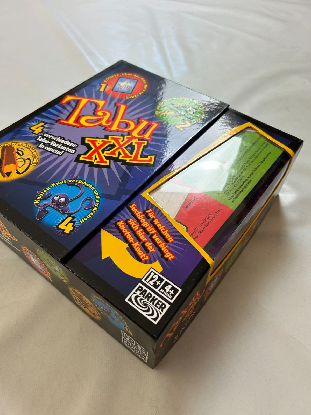 TABU XXL Parker  4 verschiedene TabuVarianten  Vollständig - Ansicht 4
