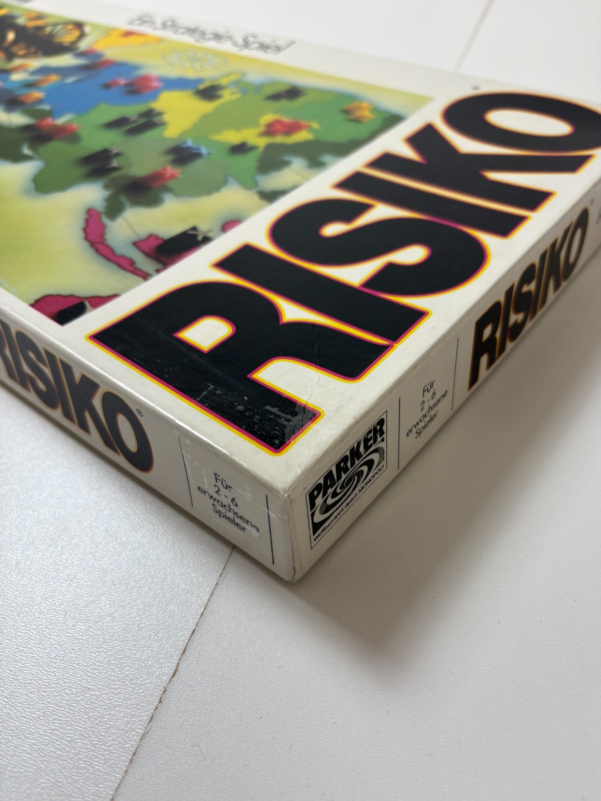 Risiko - Strategiespiel weiß Parker 1982 - Vollständig - Ansicht 7