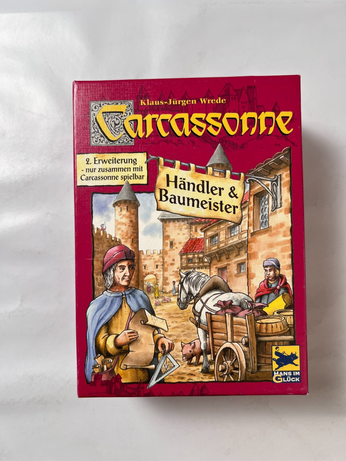 Carcassonne Händler und Baumeister 2 Erweiterung 2003 Spiel - Vollständig - Ansicht 3
