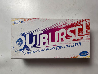 Brettspiel - Outburst das explosive Tempo Spiel - 2016 Hasbro-Vollständig - Ansicht 6