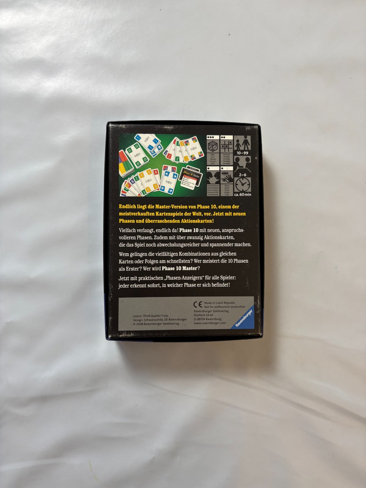 PHASE 10 MASTER RAVENSBURGER Kartenspiel Vollständig - Ansicht 10