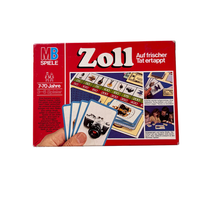 Zoll  auf frischer Tat ertappt  MB Spiele 1982  Vollständig - Ansicht 1