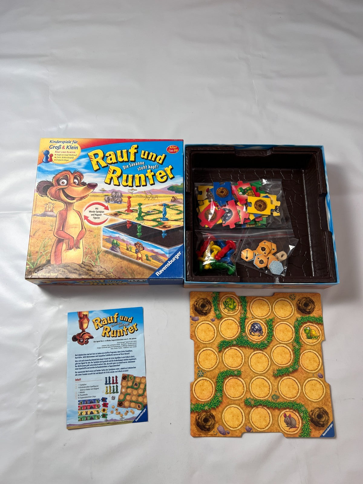 Ravensburger 211135 - Rauf und Runter - Die Savanne steht kopf! - Vollständig - Ansicht 2