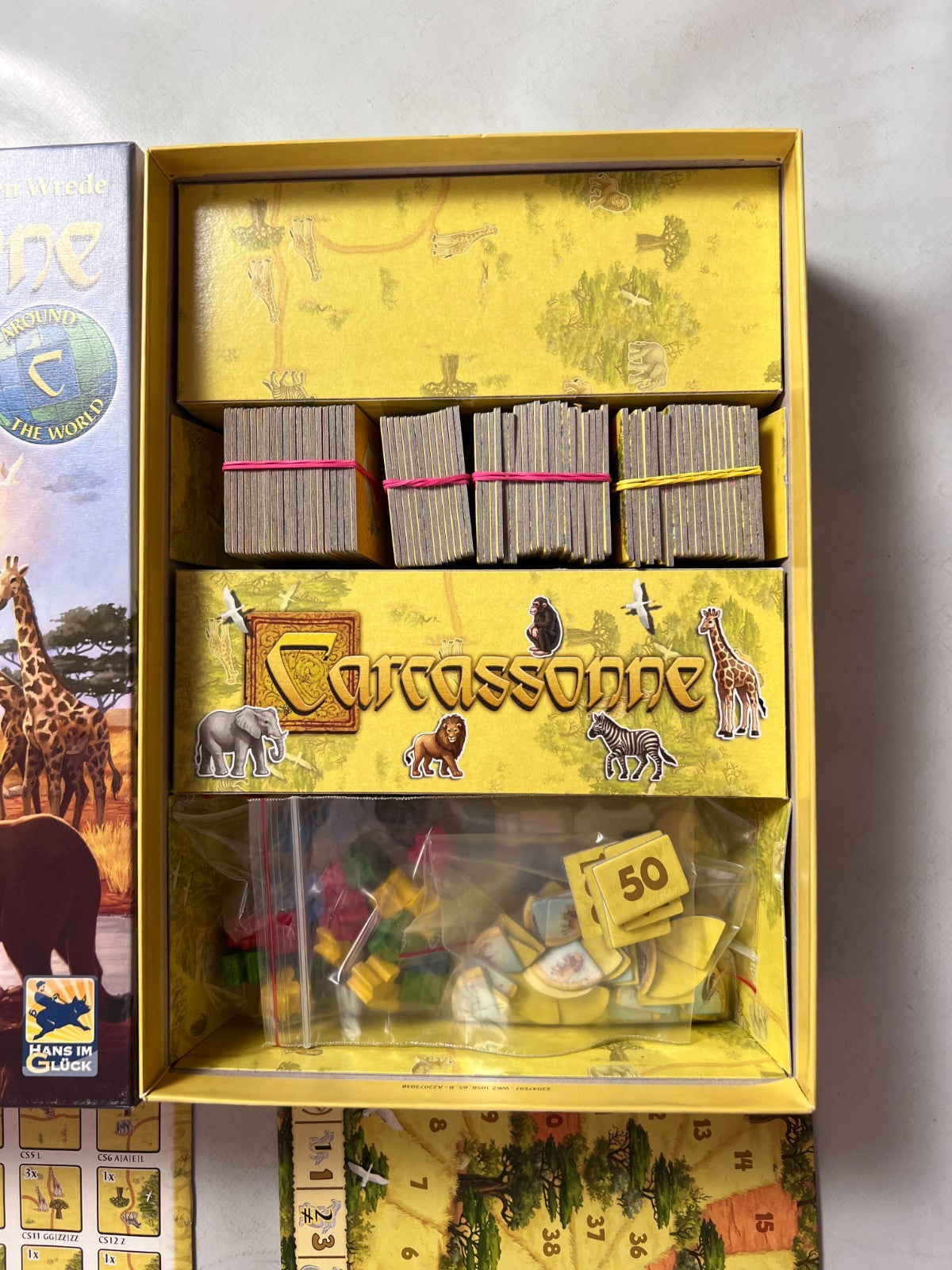 Carcassonne Safari - Klaus Jürgen Werde - Hans im Glück - vollständig - Ansicht 3