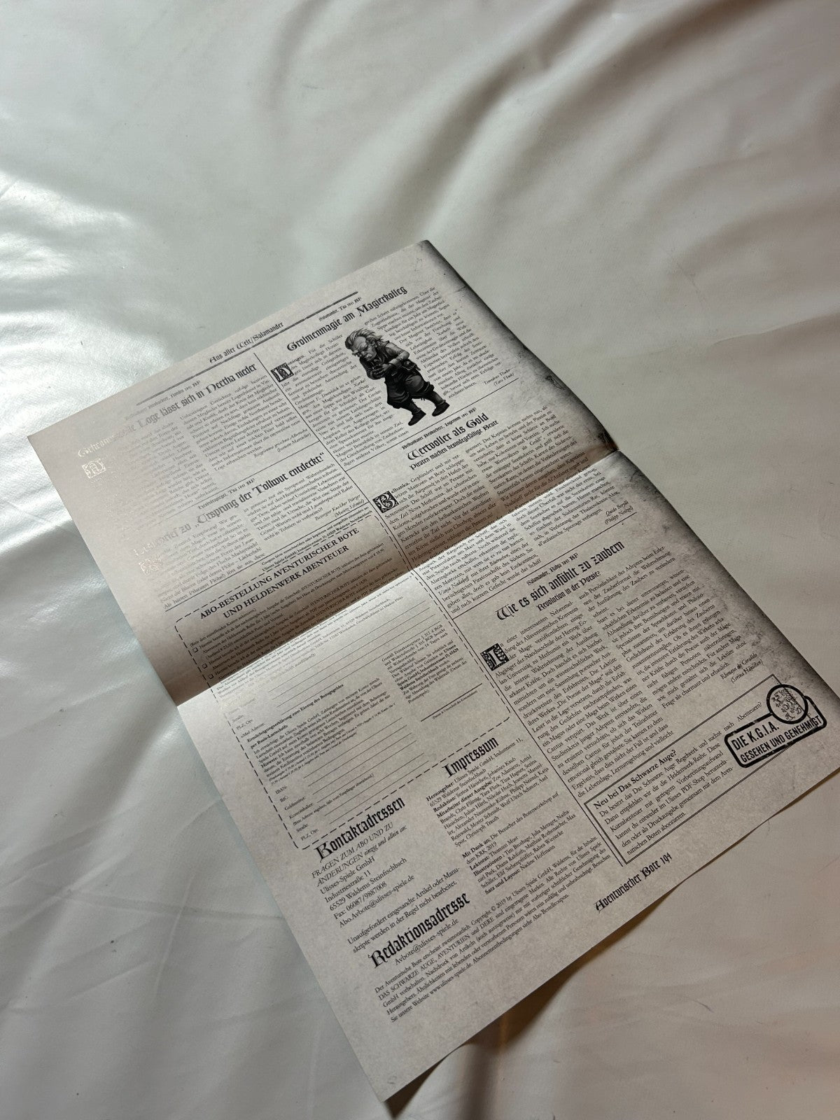 Detailfoto 9 – SKU A11817 – Rollenspiel-Buch gebraucht bei Brettspielimperium