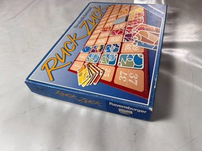 Ruck Zuck der schnelle Kartenspaß - Ravensburger Legespiel 1987 -Vollständig - Ansicht 6