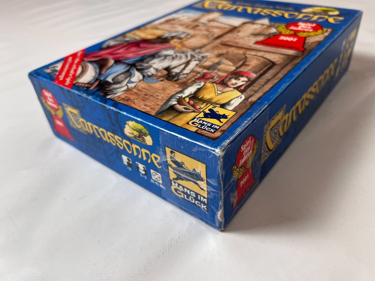 Carcassonne Hans im Glück2001 Altes Layout Legespiel Gesellschafts - Vollständig - Ansicht 8