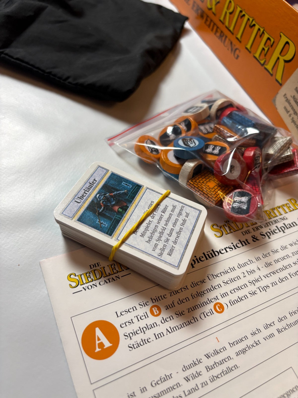 Die Siedler von Catan Städte und Ritter Erweiterung HOLZ - Vollständig - Ansicht 8