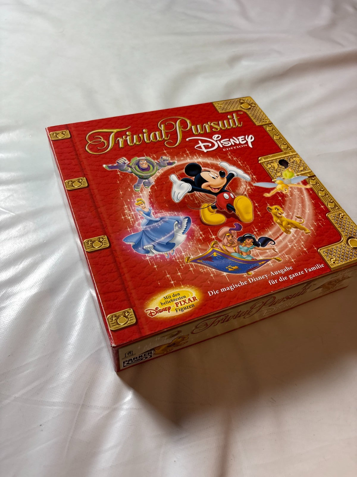 Trivial Pursuit Disney rote Edition Hasbro Spiel Gesellschaftsspie  vollständig - Ansicht 5