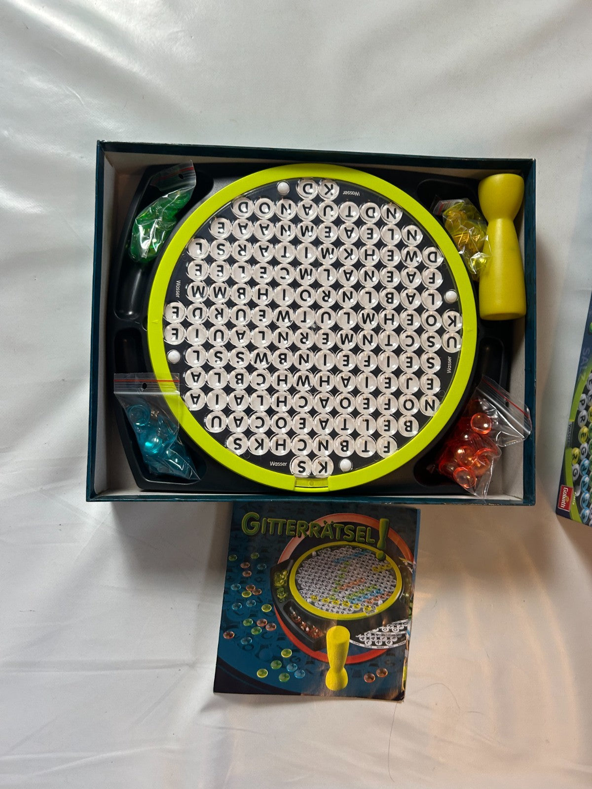 Gitterrätsel Goliath 70473 Brettspiel Gesellschaftsspiel  Vollständig - Ansicht 6