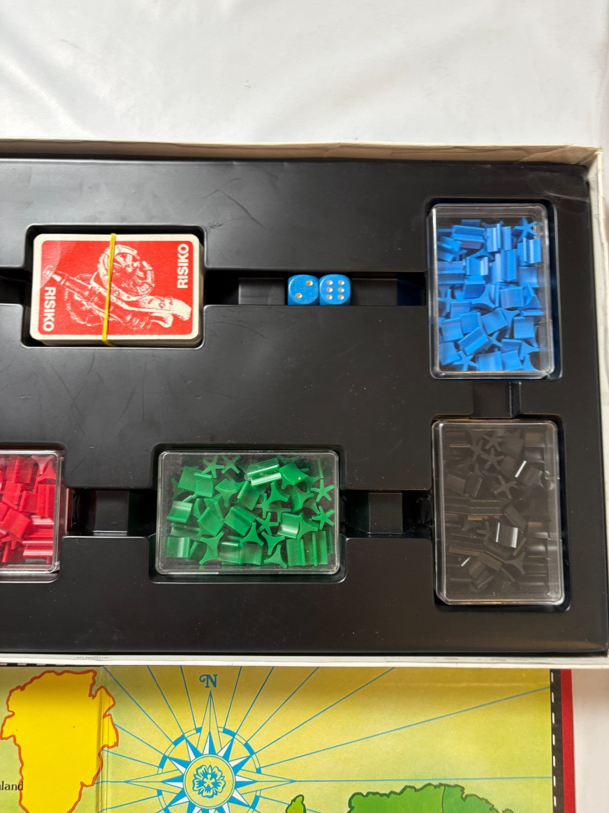 Risiko - Strategiespiel weiß Parker 1982 - Vollständig - Ansicht 10