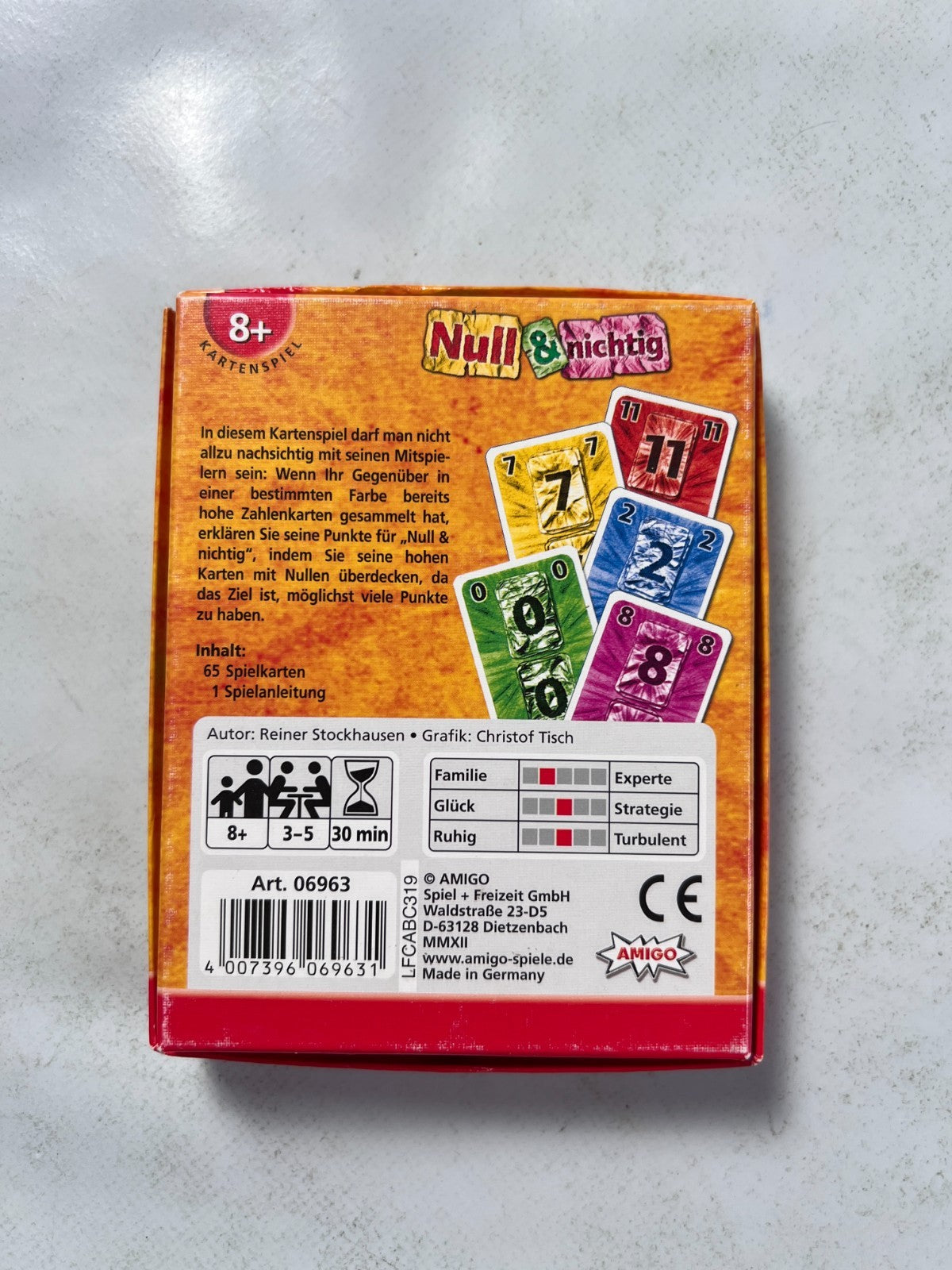 Detailfoto 9 – SKU A13254 – Kartenspiel gebraucht bei Brettspielimperium