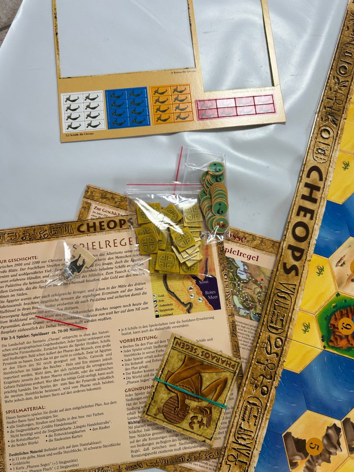Die Siedler von Catan Historische Szenarien Alexander / Cheops  Vollständig - Ansicht 7