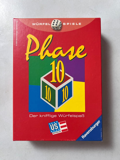 Phase 10 Würfelspiel Spiel Ravensburger Alte Version 2007 - Vollständig - Ansicht 4