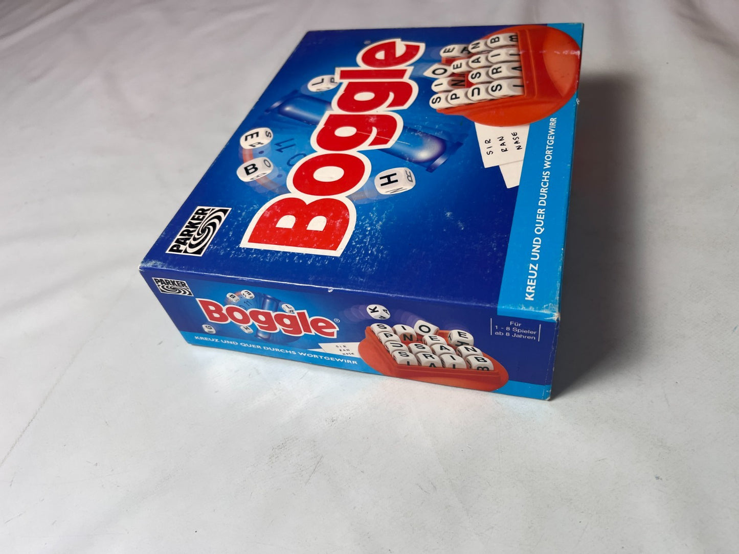 Boggle Kreuz und Quer durchs Wort Gewirr  PARKER  Deutsche 1994  Vollständig - Ansicht 5