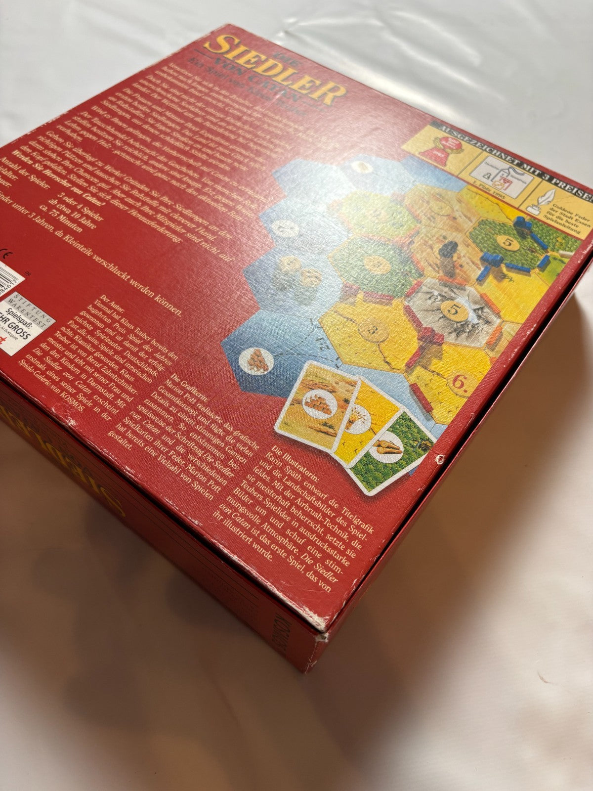 Brettspiel Die Siedler von Catan - Kosmos 1995 - Holz - vollständig - Ansicht 12