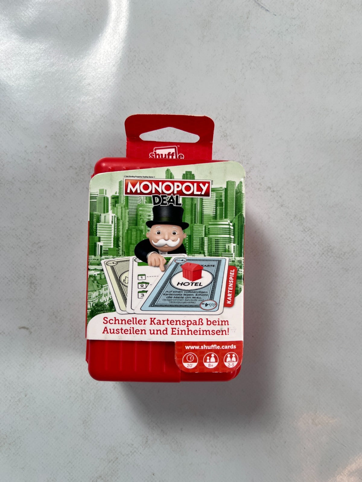 MONOPOLY DEAL SHUFFLE Hasbro 2017 Kartenspiel Spiel  Vollständig - Ansicht 3