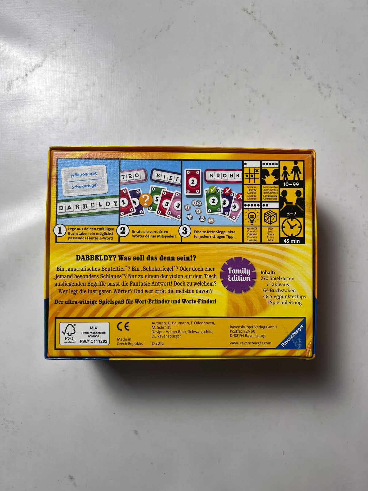 Detailfoto 9 – SKU A6510 – Gesellschaftsspiel gebraucht bei Brettspielimperium