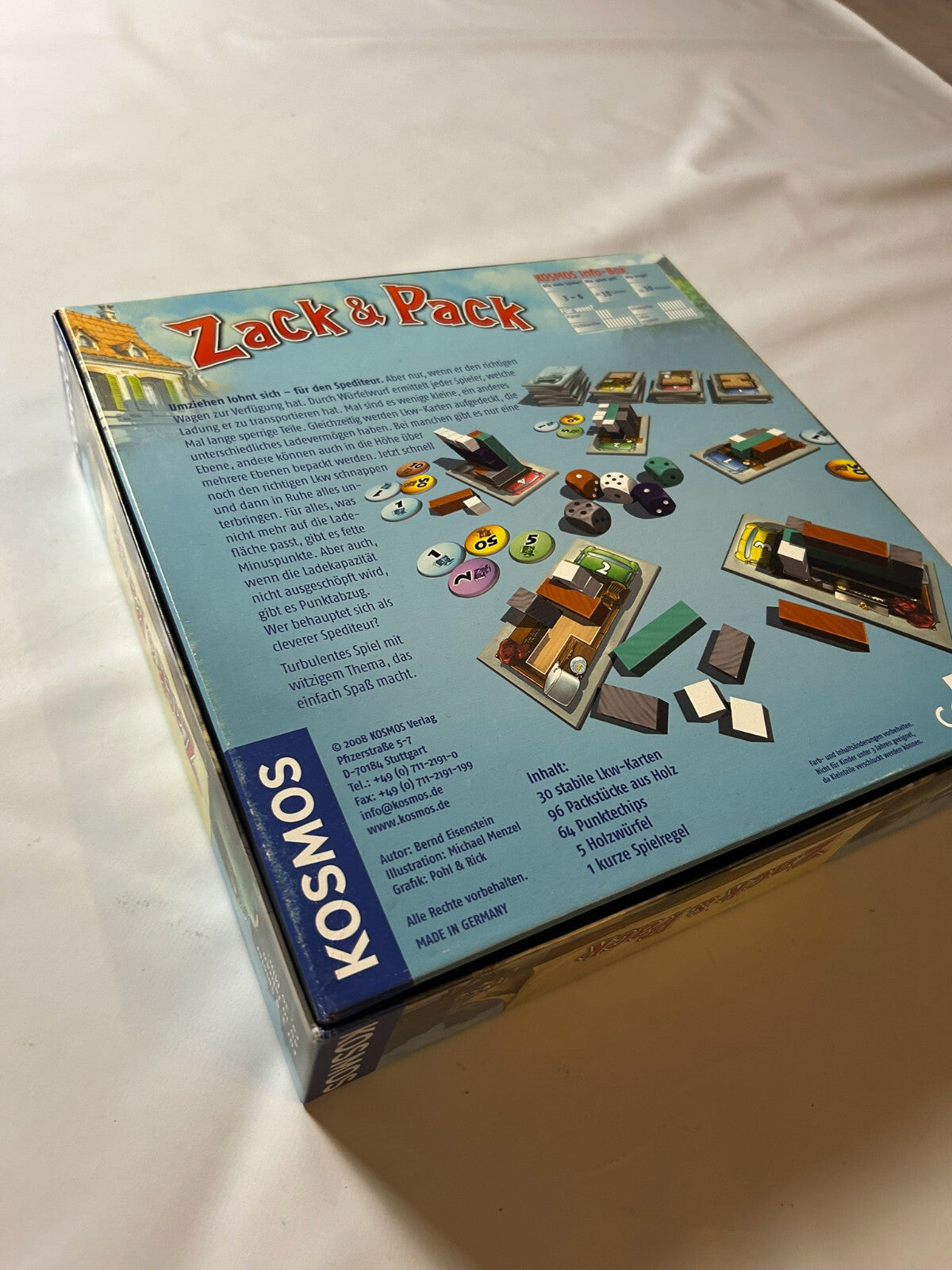 Detailfoto 14 – SKU A7860 – Gesellschaftsspiel gebraucht bei Brettspielimperium