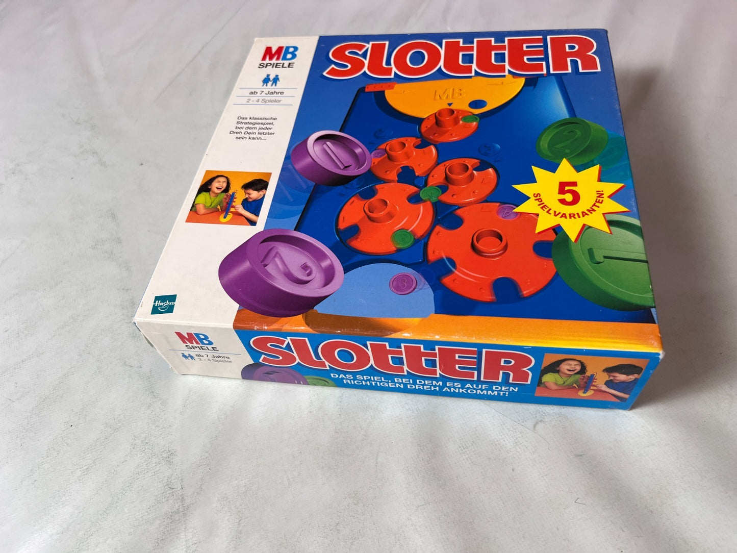 Brettspiel - SLOTTER - MB Spiele - 1999 - Original Hasbro - vollständig - Ansicht 8