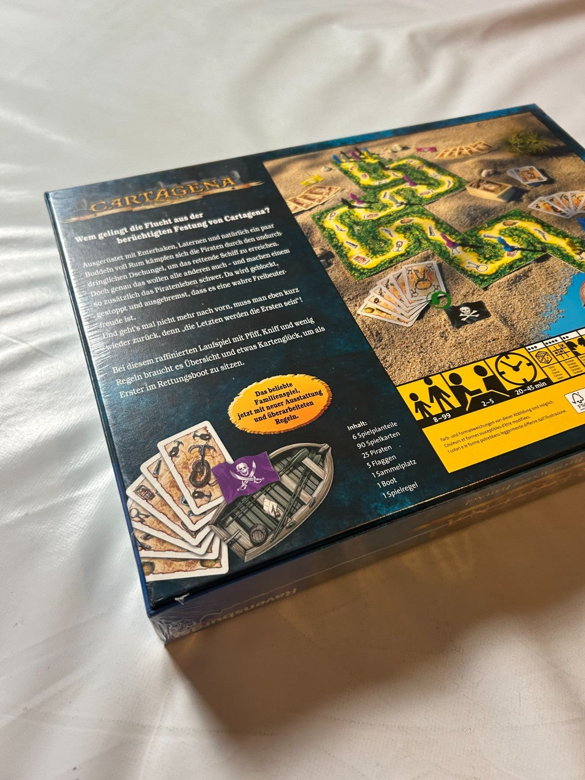 Cartagena Gesellschaftsspiel Ravensburger Festung Flucht Dschungel NEU in Folie - Ansicht 9