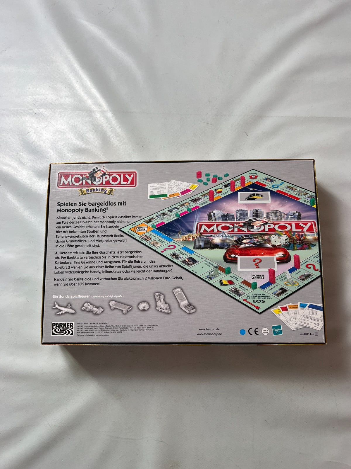 Brettspiel  Monopoly Banking  Parker 2005  Vollständig funktionsfähig - Ansicht 9