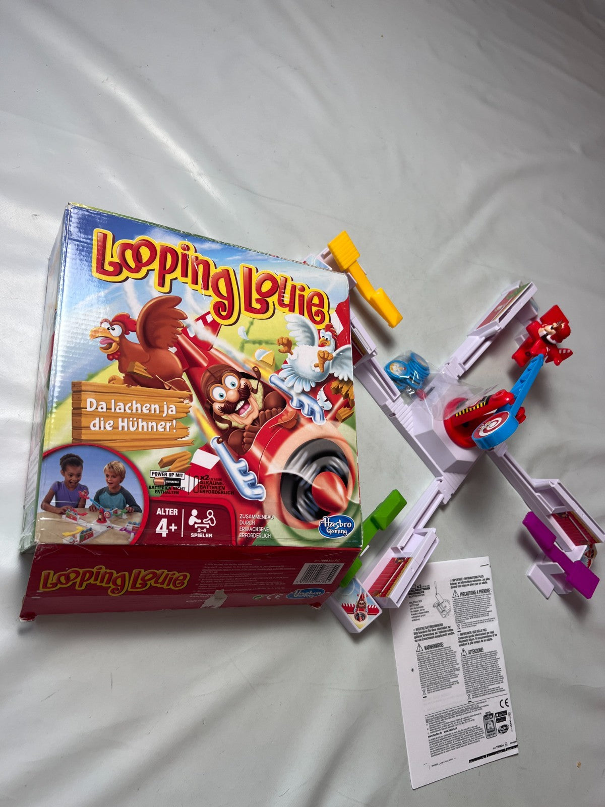 Brettspiel  Looping Louie  Hasbro  getestet vollständig - Ansicht 4