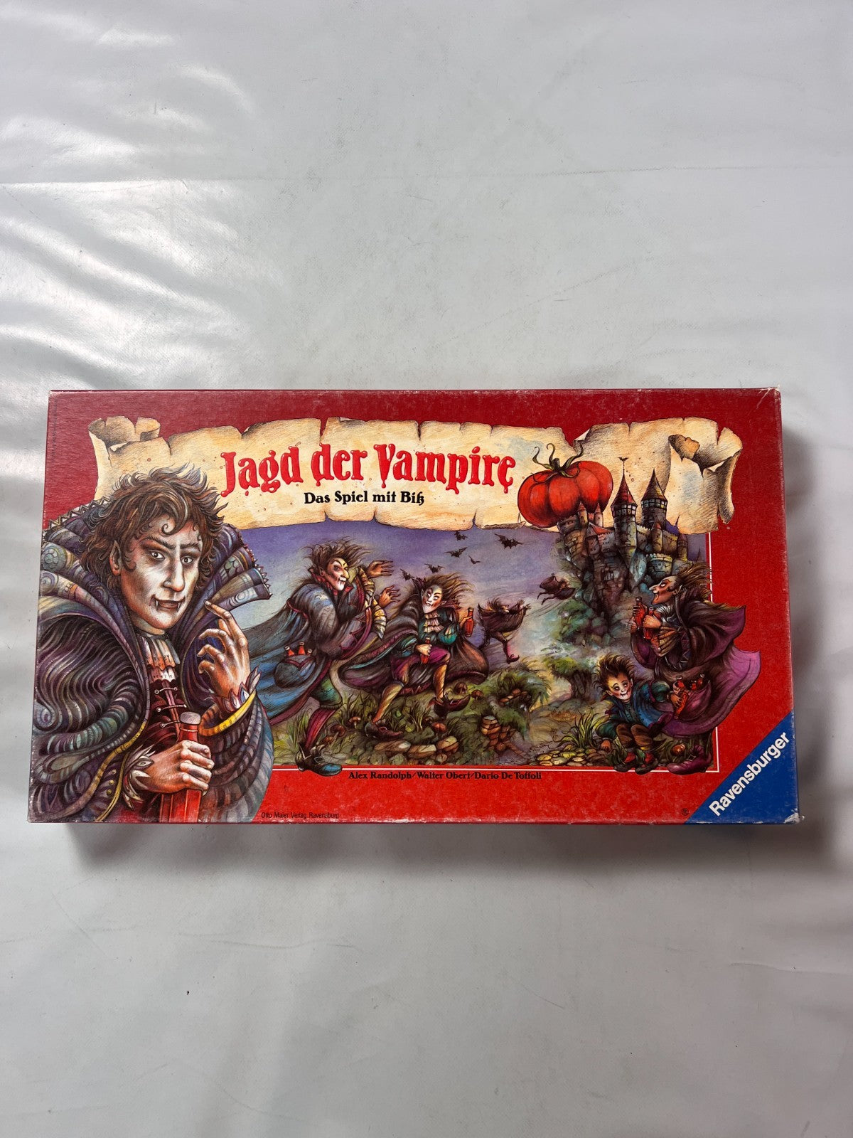 Jagd der Vampire Ravensburger 1991 Spiel Brettspiel  Vintage  Vollständig - Ansicht 4