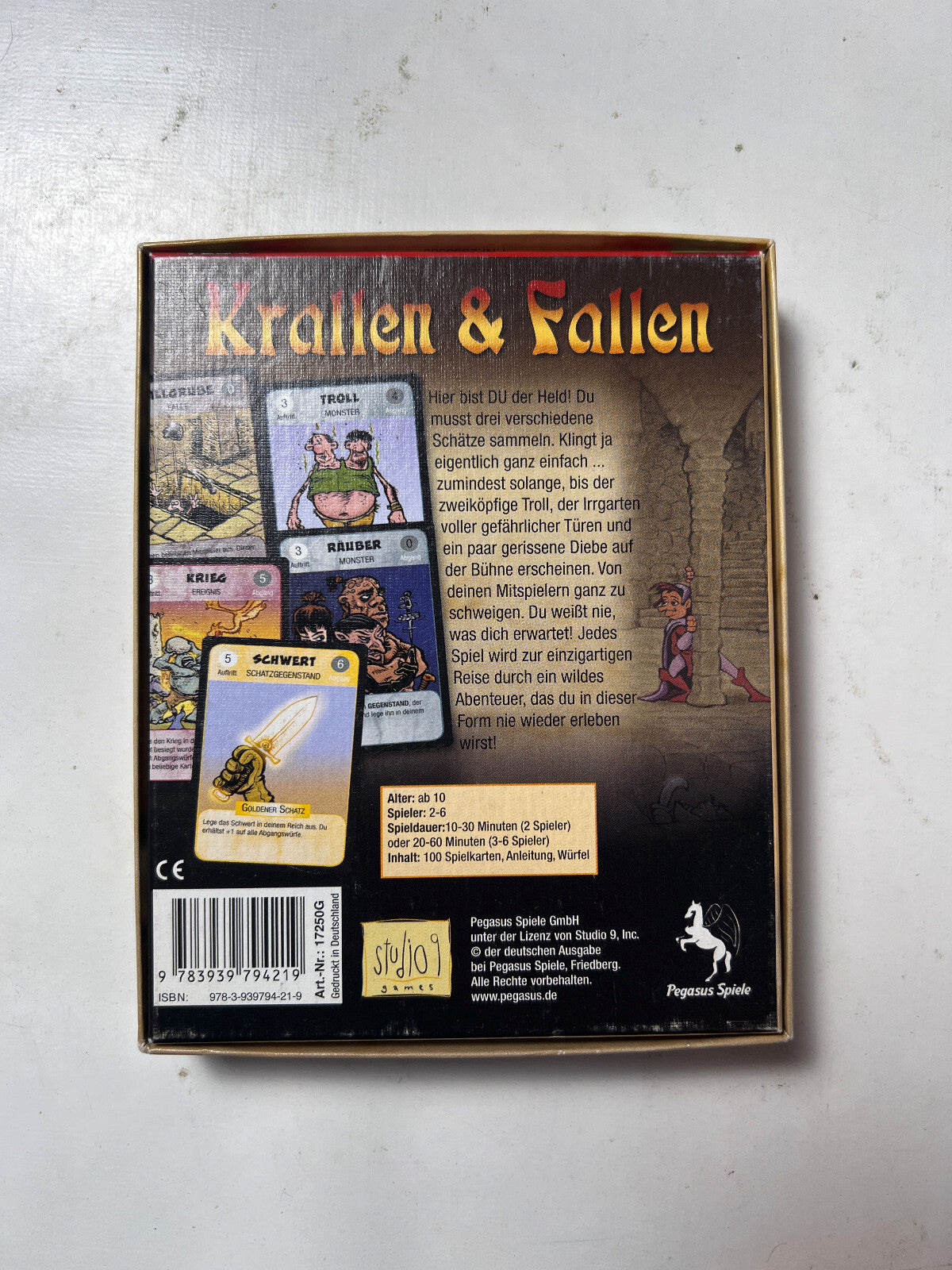 Detailfoto 2 – SKU A6635 – Kartenspiel gebraucht bei Brettspielimperium