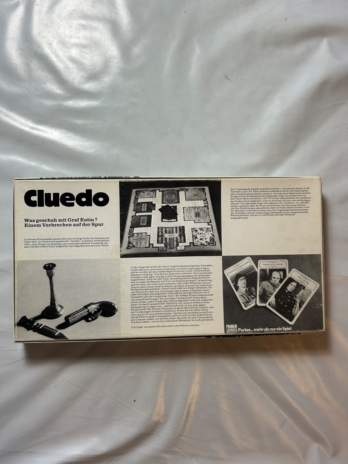 CLUEDO Was geschah mit Graf Eutin?  Parker 1992  Vollständig - Ansicht 9