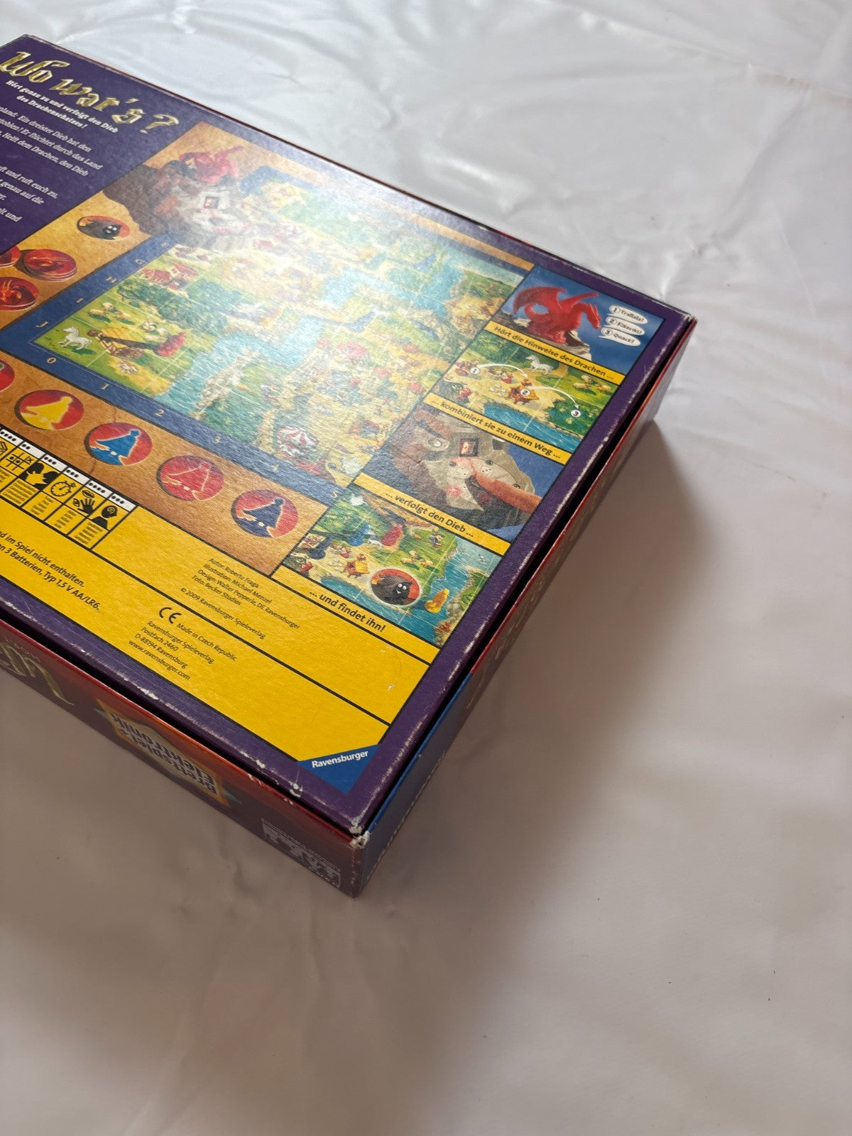 Brettspiel - Wo Wars - verfolgt den Dieb - Ravensburger 2009 - Vollständig - Ansicht 13