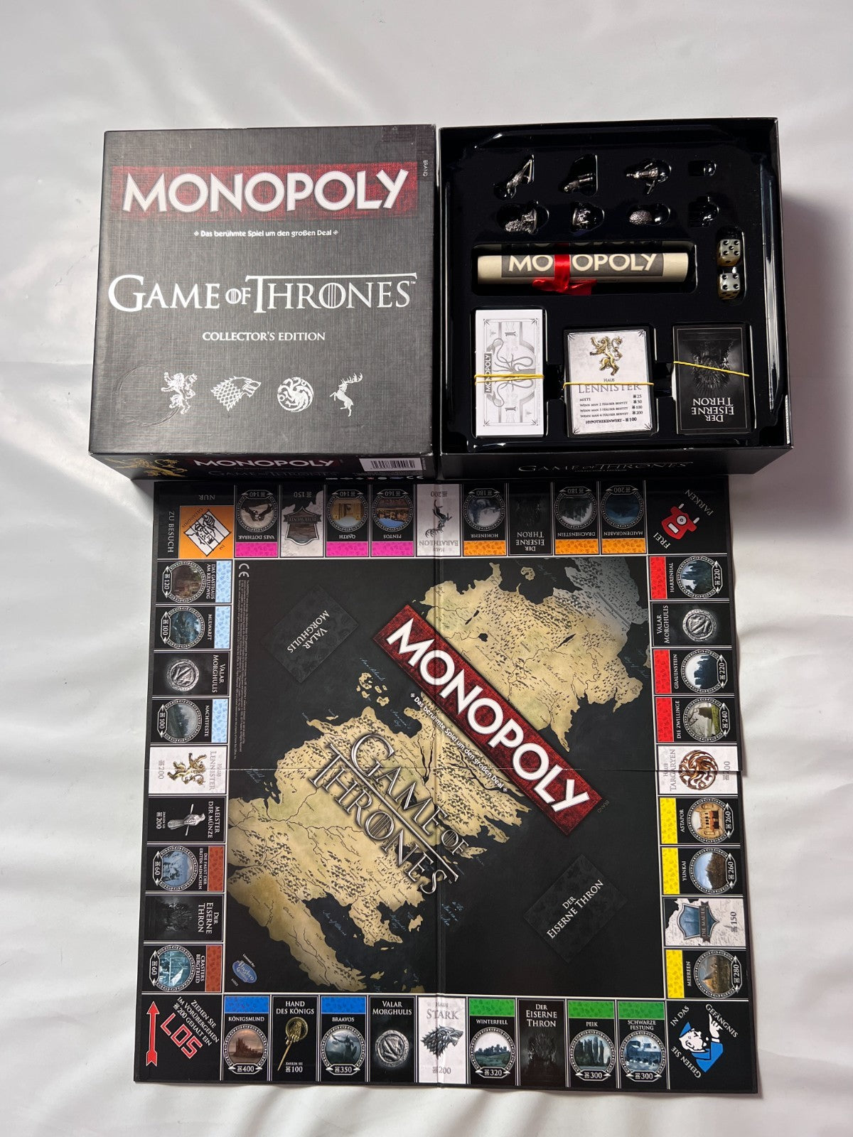 Monopoly  Game of Thrones   Collectors Edition  Vollständig - Ansicht 2