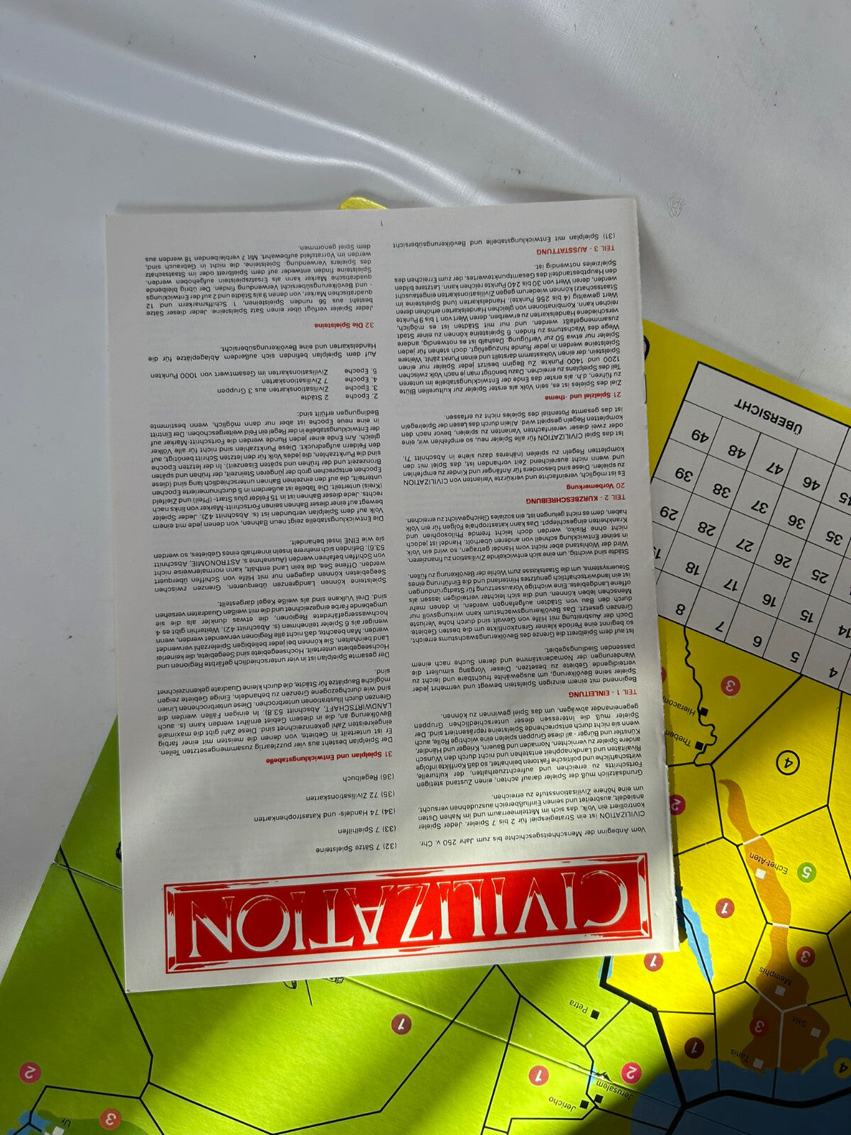 Detailfoto 8 – SKU A6446 – Gesellschaftsspiel gebraucht bei Brettspielimperium
