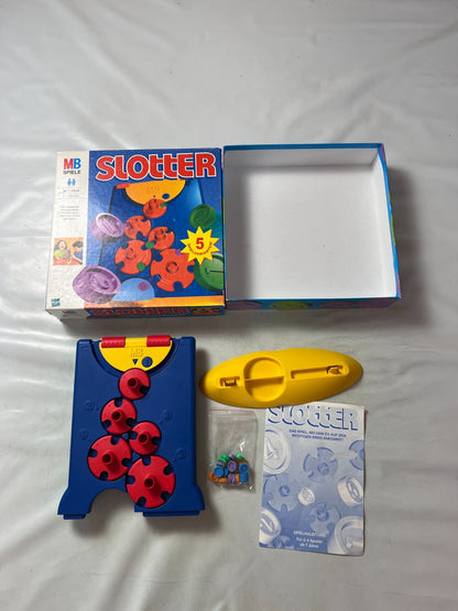Brettspiel - SLOTTER - MB Spiele - 1999 - Original Hasbro - vollständig - Ansicht 2