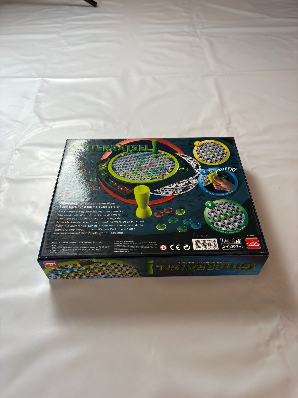 Gitterrätsel Goliath 70473 Brettspiel Gesellschaftsspiel - Vollständig - Ansicht 10