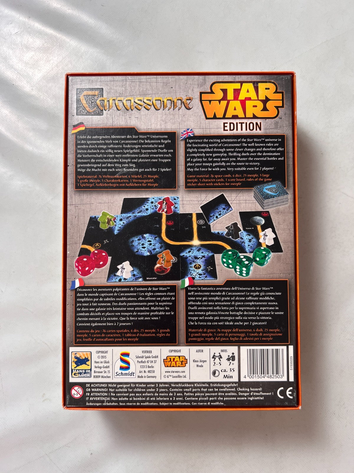 Carcassonne Star Wars Edition - Hans im Glück - Vollständig - Ansicht 9