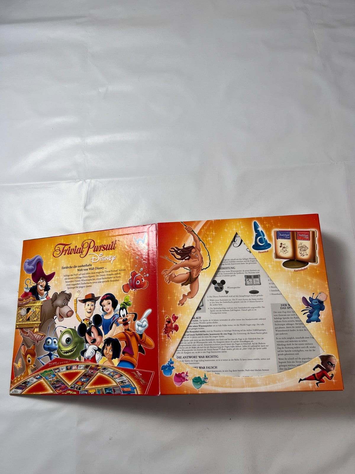 Trivial Pursuit Disney rote Edition Hasbro Spiel Gesellschaftsspie - vollständig - Ansicht 7