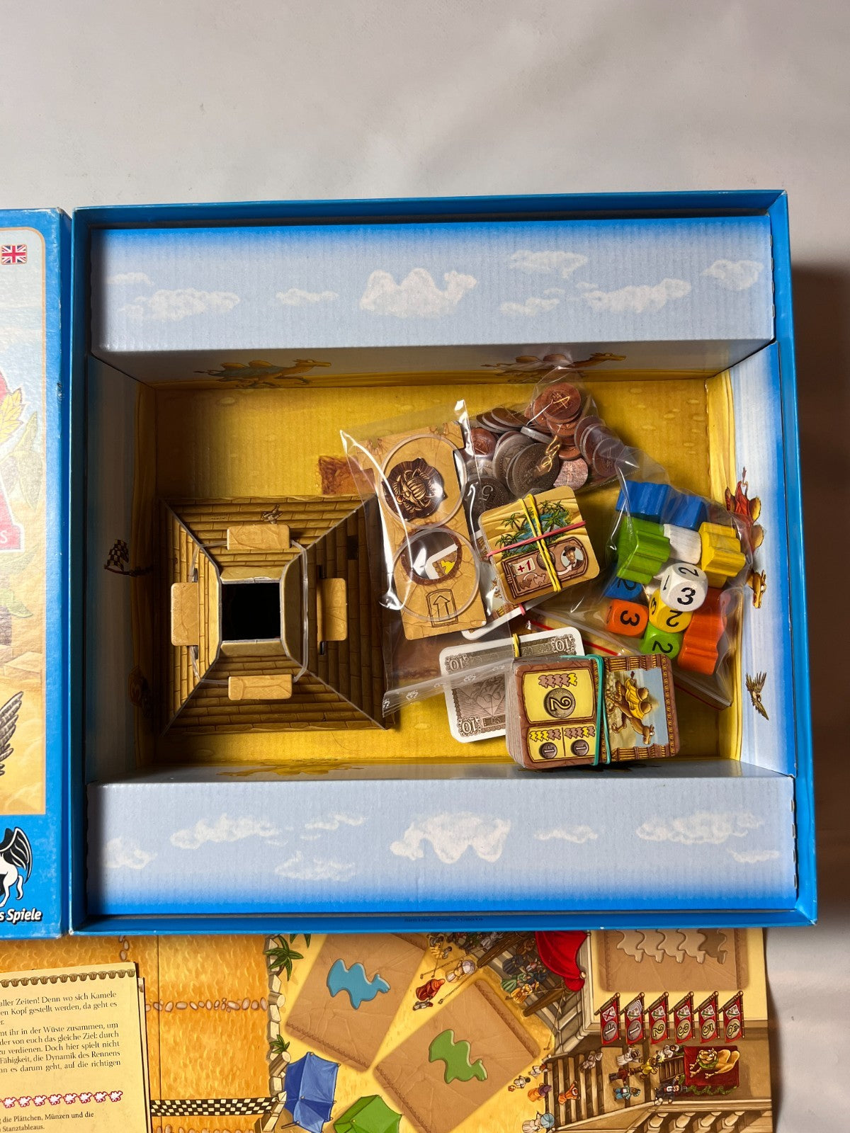 Pegasus Camel Up Gesellschaftsspiel - Camel Cup - Vollständig - Ansicht 3