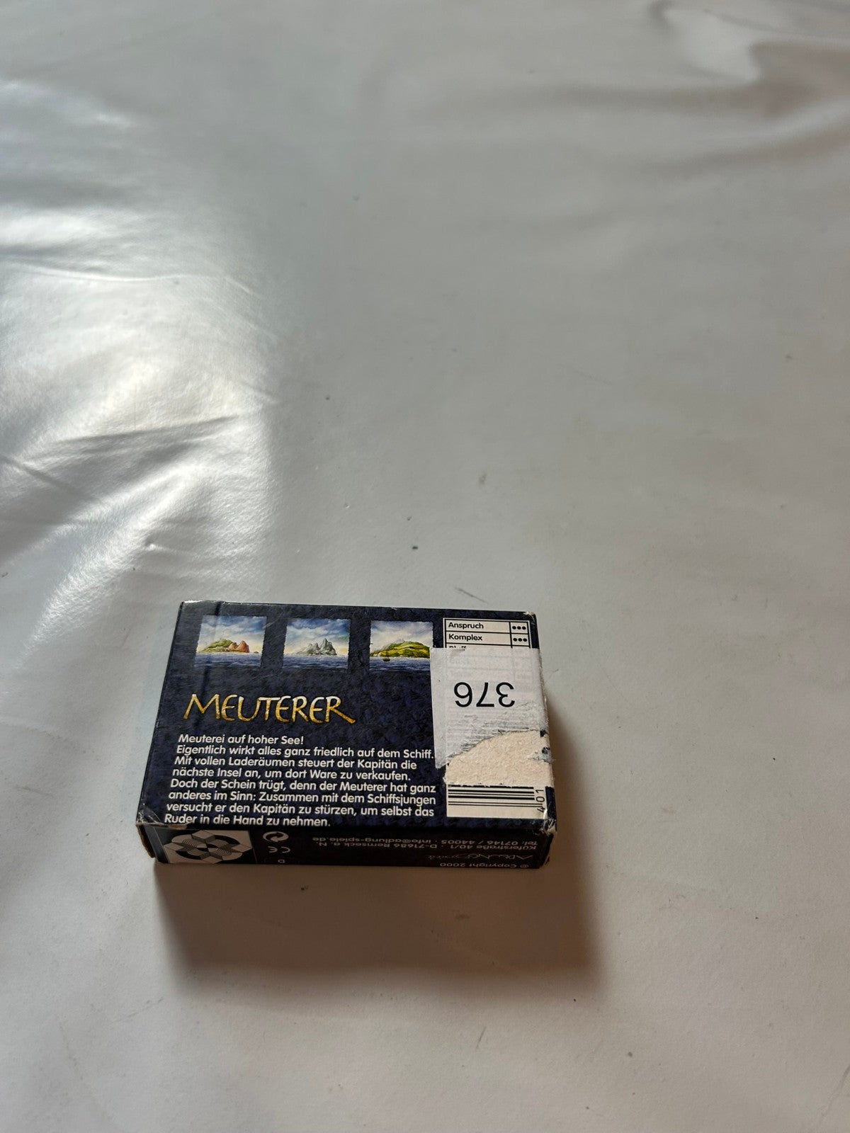 Detailfoto 4 – SKU A9759 – Kartenspiel gebraucht bei Brettspielimperium
