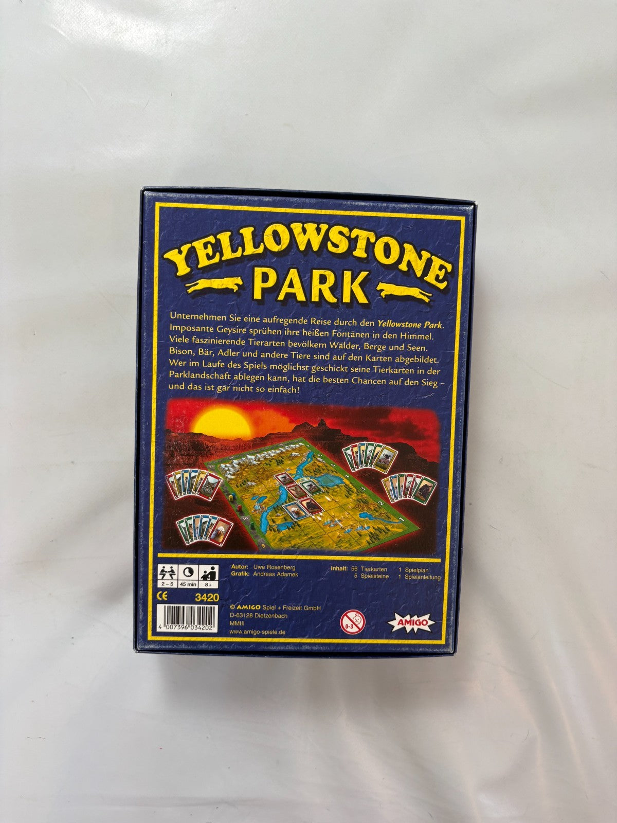 Yellowstone Park  Uwe Rosenberg  AMIGO  Vollständig - Ansicht 9