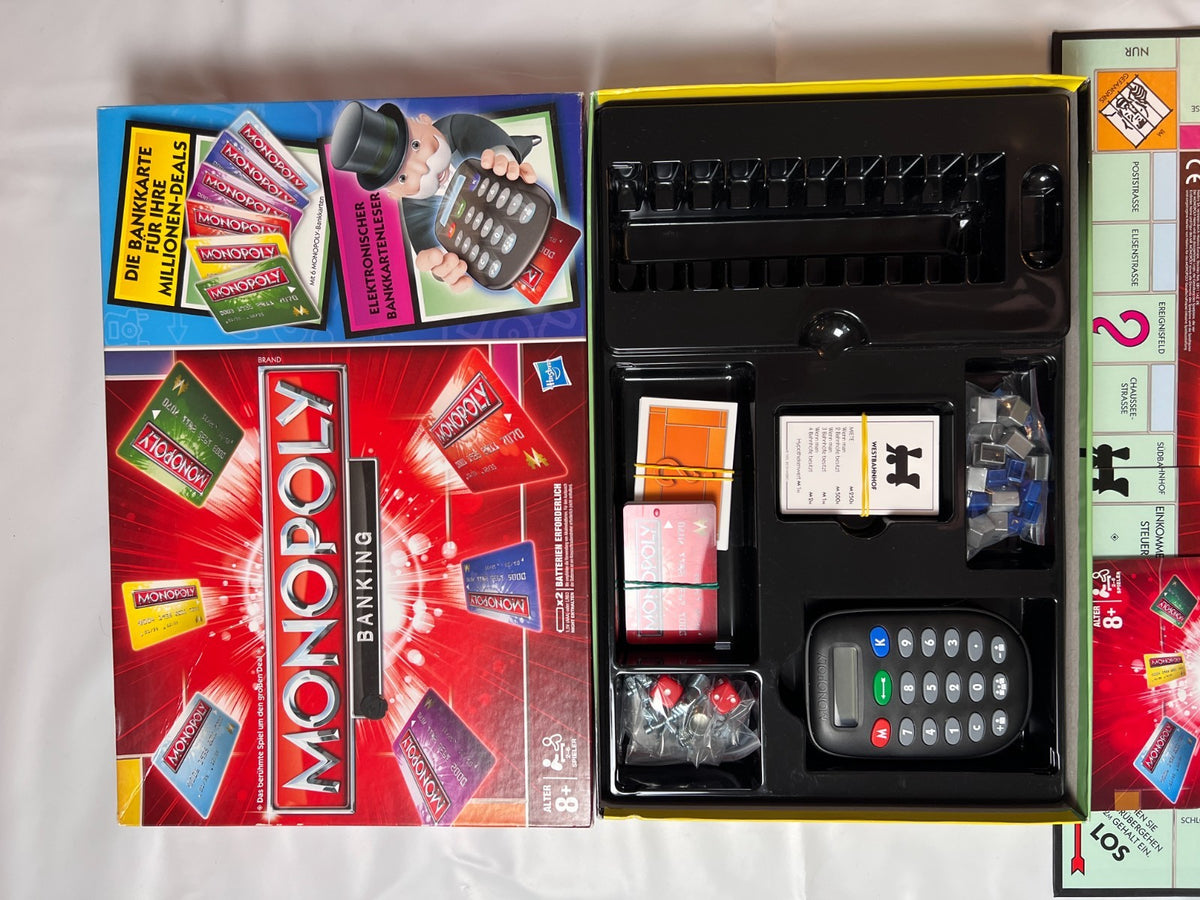 Monopoly Banking Rot 2012 - Hasbro - Vollständig - Ansicht 3