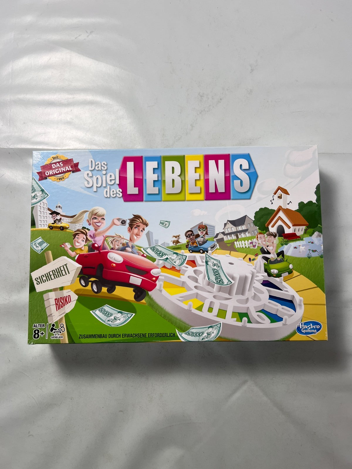 Das Spiel des Lebens Orginal Brettspiel Hasbro 2015  Unbespielt - Ansicht 4