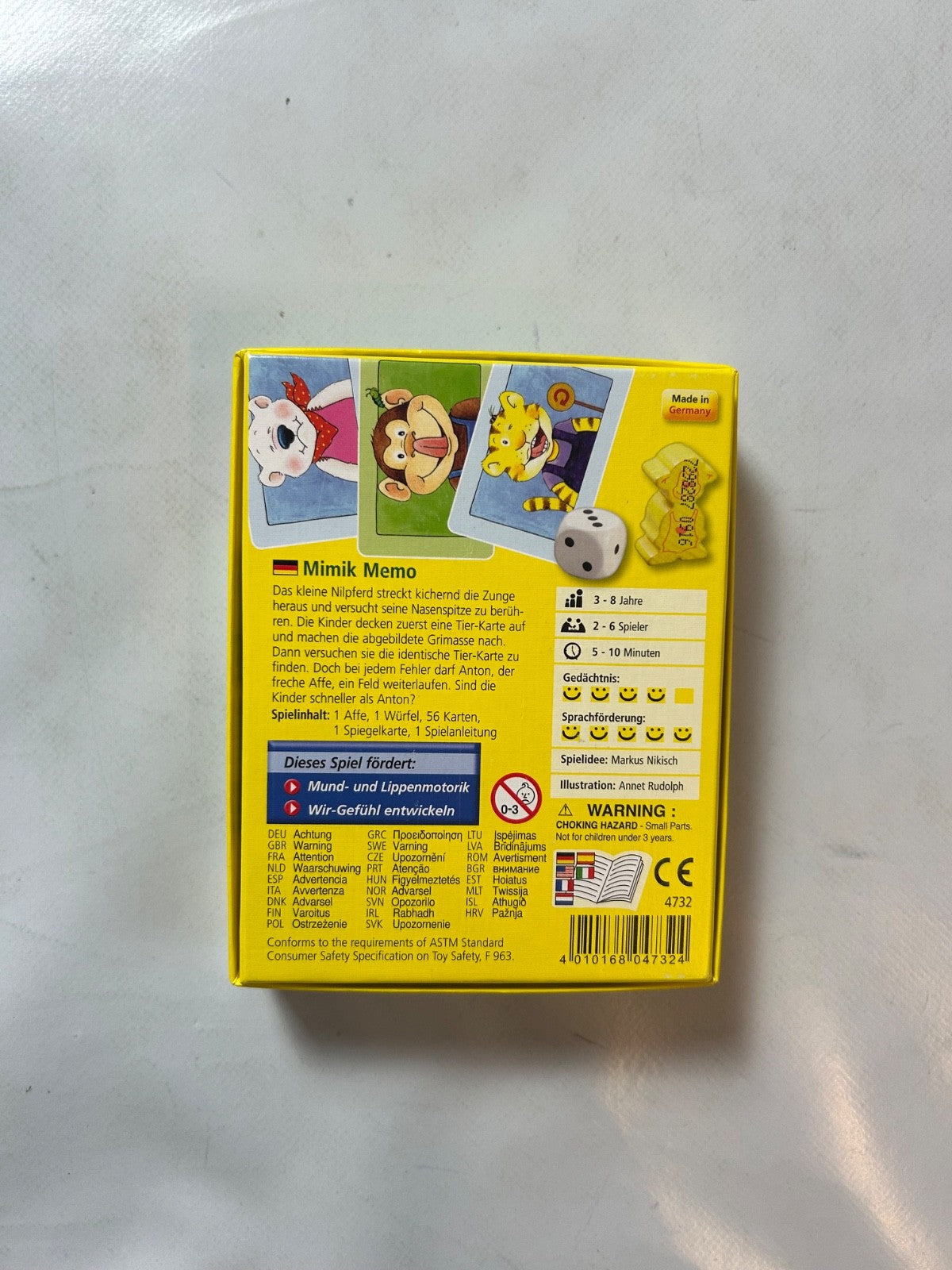 MimikMemo  das Kartenspiel  Haba  Vollständig - Ansicht 8