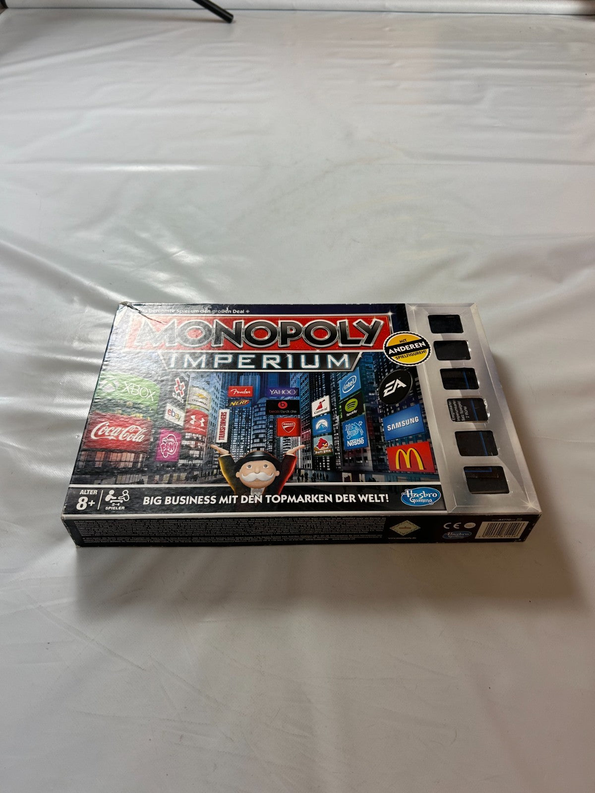 Spiel Monopoly Imperium silber Topmarken DER WELT Hasbro vollständig - Ansicht 3