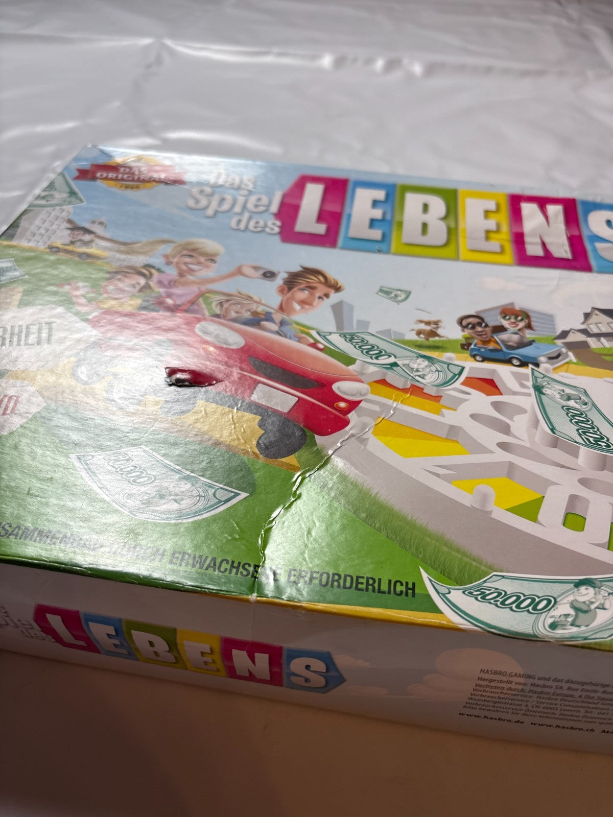 Das Spiel des Lebens Original Hasbro 2015 Brettspiel - Vollständig - Ansicht 5